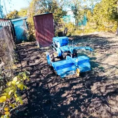 Краснодар, вспашка земли мотоблоком | 30 октября 2025 г. 16:52