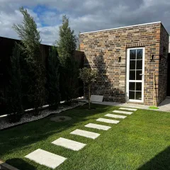 Краснодар, Озеленение (ландшафтные проекты), Озеленение территории, автоматический полив, рулонный газон | 31 октября 2025 г. 16:58